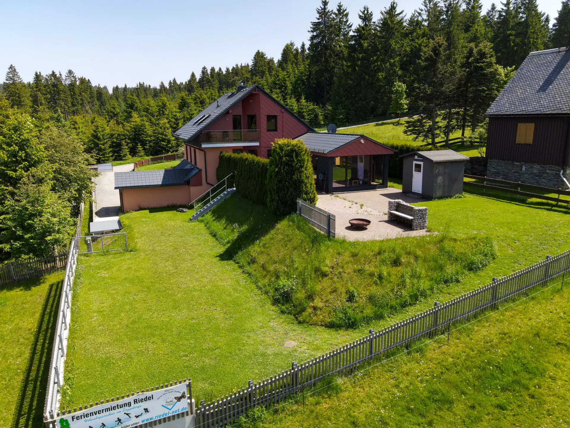 Ferienhaus Trondheim in Tellerhäuser im Sommer