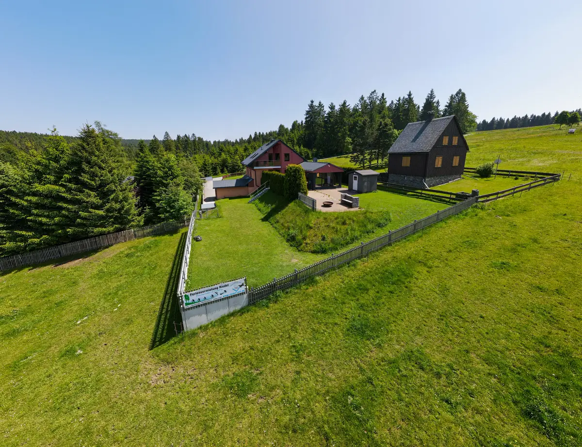 Garten und Umgebung am Ferienhaus in Tellerhäuser