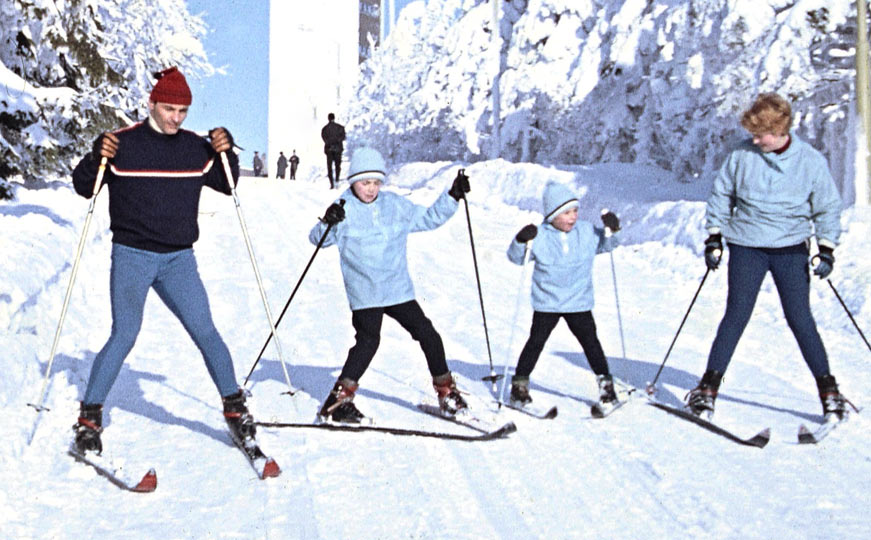 Familie Riedel im Erzgebirge